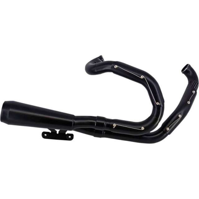 TRASK PERFORMANCE ASSAULT 2-IN-1 BLACK EXHAUST HARLEY V-ROD 2007-2016