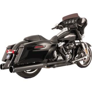 SCARICHI S&S EL DORADO TRUE DUAL NERO TRACER HARLEY TOURING 2017-2020