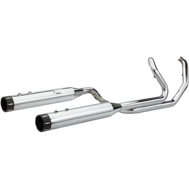 SCARICHI S&S EL DORADO TRUE DUAL CROMATO THRUSTER NERO HARLEY TOURING 2017-2020 - SCARICHI