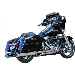 SCARICHI S&S EL DORADO TRUE DUAL CROMATO TRACER HARLEY TOURING 2017-2020