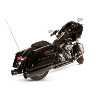 SCARICHI S&S EL DORADO TRUE DUAL NERO TRACER HARLEY TOURING 2009-2016