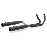 SCARICHI S&S EL DORADO TRUE DUAL NERO TRACER HARLEY TOURING 2009-2016 - SCARICHI