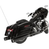 SCARICHI S&S EL DORADO TRUE DUAL NERO THRUSTER HARLEY TOURING 2009-2016