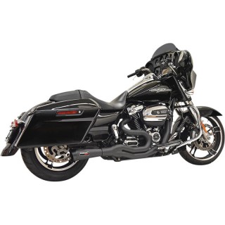SCARICHI BASSANI XHAUST ROAD RAGE III 2 IN 1 NERO MID HARLEY TOURING 2017-2020