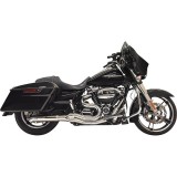 SCARICHI BASSANI XHAUST ROAD RAGE II 2 IN 1 CROMATO HOT ROD TURNOUT TOURING 17-20