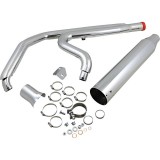 KHROME WERKS 2 IN 1 CHROME THREE-STEP HEADERS EXHAUST HARLEY TOURING 17-22 - KIT