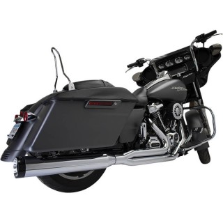 KHROME WERKS 2 IN 1 CHROME THREE-STEP HEADERS EXHAUST HARLEY TOURING 17-22