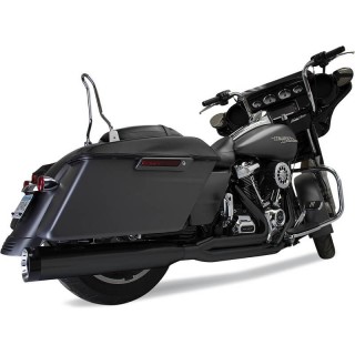 SCARICHI KHROME WERKS 2 IN 1 COLLETTORI A TRE-STEP NERI HARLEY TOURING 17-22