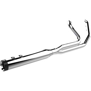 SCARICHI KHROME WERKS 2 IN 1 COLLETTORI A DUE-STEP CROMATI HARLEY TOURING 17-22