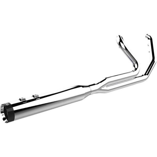 SCARICHI KHROME WERKS 2 IN 1 COLLETTORI A DUE-STEP CROMATI HARLEY TOURING 17-22