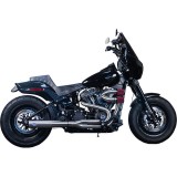 SCARICO S&S SUPERSTREET 2-IN-1 ACCIAIO INOX HARLEY SOFTAIL 2018-2021 - LATO