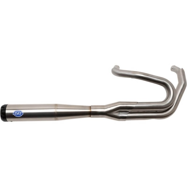 SCARICO S&S SUPERSTREET 2-IN-1 ACCIAIO INOX HARLEY SOFTAIL 2018-2021 - SCARICO