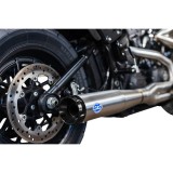 SCARICO S&S SUPERSTREET 2-IN-1 ACCIAIO INOX HARLEY SOFTAIL 2018-2021 - FONDELLO