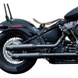TERMINALI S&S GRAND NATIONAL SLIP-ON RACE NERO HARLEY SOFTAIL 2018-2020 - LATO