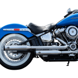 TERMINALI S&S GRAND NATIONAL SLIP-ON RACE CROMATI SOFTAIL HERITAGE-DELUXE 18-20 - LATO
