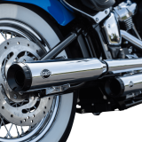 TERMINALI S&S GRAND NATIONAL SLIP-ON RACE CROMATI SOFTAIL HERITAGE-DELUXE 18-20 - FONDELLO