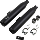 TERMINALI S&S GRAND NATIONAL SLIP-ON CON CATALIZZATORE NERI SOFTAIL 2018-2020 - KIT
