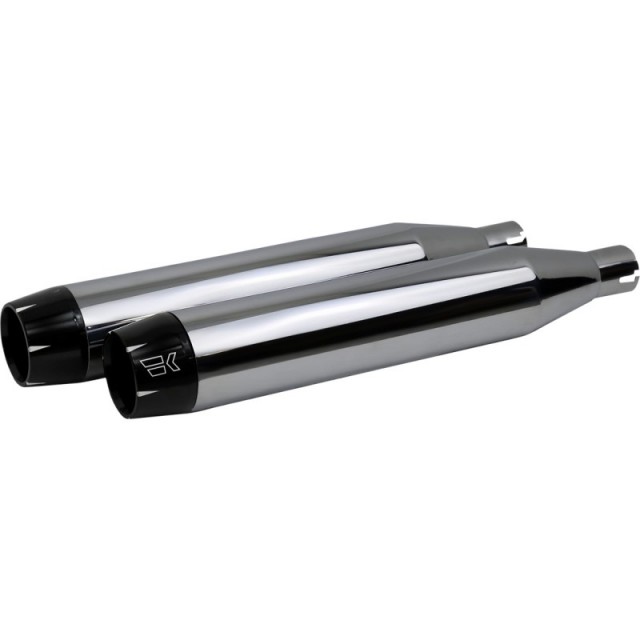 KHROME WERKS 3.5" SLIP-ON CHROME MUFFLERS HARLEY DAVIDSON SOFTAIL 2018-2020