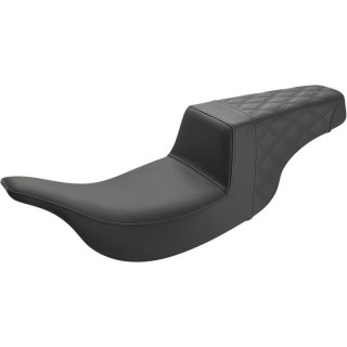 SADDLEMEN 2-UP STEP-UP LS PASSENGER BLACK SEAT HARLEY ELECTRA-ROAD GLIDE 1997-2007