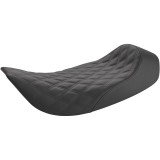 SADDLEMEN RENEGADE LS MONO BLACK SEAT HARLEY ROAD KING STREET GLIDE 1997-2007