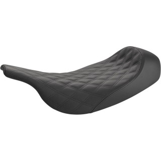 SADDLEMEN RENEGADE LS MONO BLACK SEAT NERA HARLEY ELECTRA-ROAD GLIDE 1997-2007