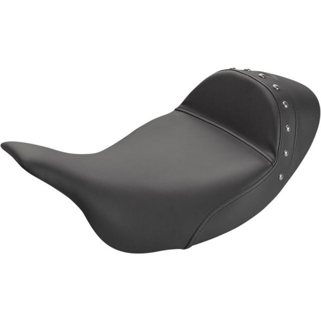 SADDLEMEN RENEGADE EXTENDED SOLO SEAT BLACK HARLEY TOURING 08-22