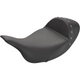 SADDLEMEN RENEGADE EXTENDED SOLO SEAT BLACK HARLEY TOURING 08-22