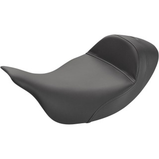 SADDLEMEN RENEGADE EXTENDED SOLO SEAT BLACK SADDLE HARLEY TOURING 08-22