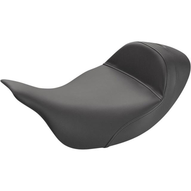 SADDLEMEN RENEGADE EXTENDED SOLO SEAT BLACK SADDLE HARLEY TOURING 08-22