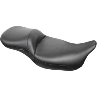 LE PERA MAVERICK DADDY LONG LEGS SEAT SMOOTH BLACK HARLEY TOURING 2008-2022