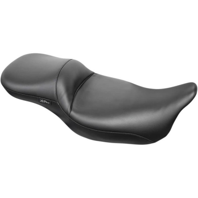 LE PERA MAVERICK DADDY LONG LEGS SEAT SMOOTH BLACK HARLEY TOURING 2008-2022