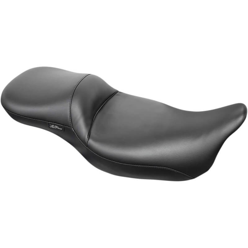 LE PERA MAVERICK DADDY LONG LEGS SEAT SMOOTH BLACK HARLEY TOURING 2008-2022