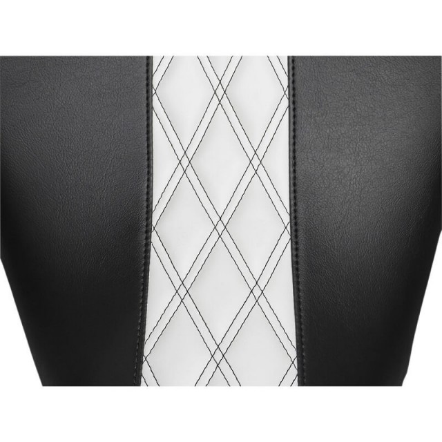 SELLA LE PERA 2-UP MAVERICK NERA BIANCA HARLEY DAVIDSON TOURING 2008-2022 - ROMBI