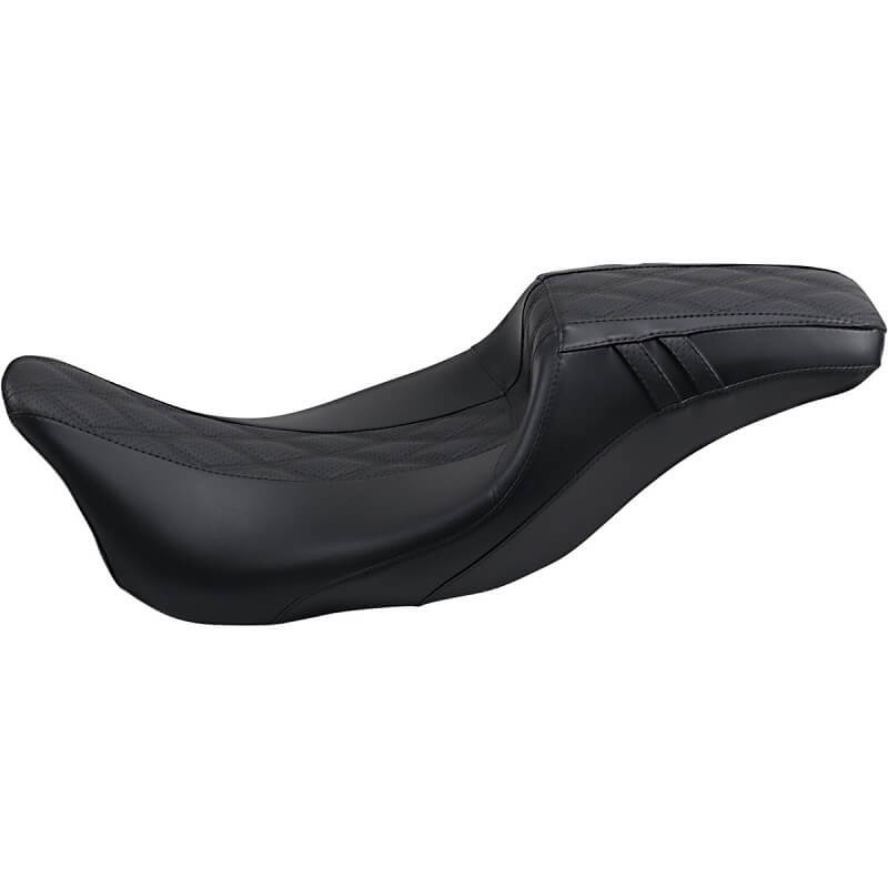 LE PERA OUTCAST DADDY LONG LEGS SEAT DOUBLE DIAMOND BLACK HARLEY TOURING 08-22