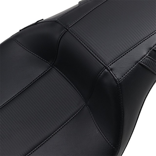 LE PERA OUTCAST DADDY LONG LEGS SEAT CARBON FIBER HARLEY TOURING 08-22 - CARBON FIBER