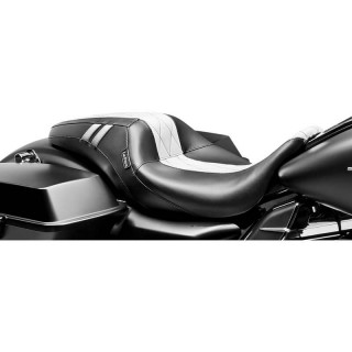 SELLA LE PERA OUTCAST GT DOUBLE DIAMOND BIANCA HARLEY DAVIDSON TOURING 2008-2022