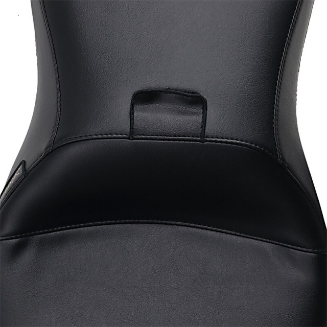 SELLA LE PERA 2-UP OUTCAST LISCIA CON SCHIENALINO HARLEY DAVIDSON TOURING 2008-2022 - ATTACCO