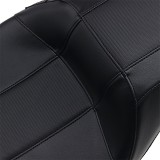 LE PERA 2-UP OUTCAST GT SEAT CARBON FIBER HARLEY TOURING 2008-2022 - CARBON FIBER