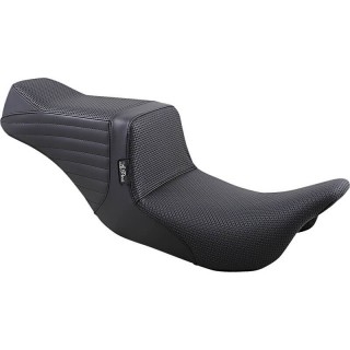 LE PERA 2-UP TAILWHIP BASKET WEAVE SEAT HARLEY TOURING 2008-2022