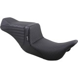 LE PERA 2-UP TAILWHIP BASKET WEAVE SEAT HARLEY TOURING 2008-2022