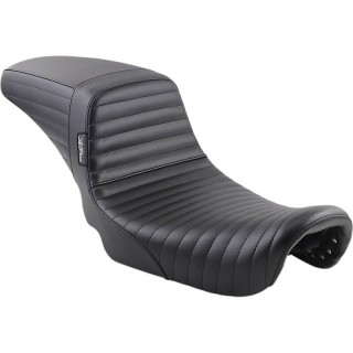 LE PERA KICKFLIP DADDY LONG LEGS PLEATED SEAT HARLEY DYNA 06-17