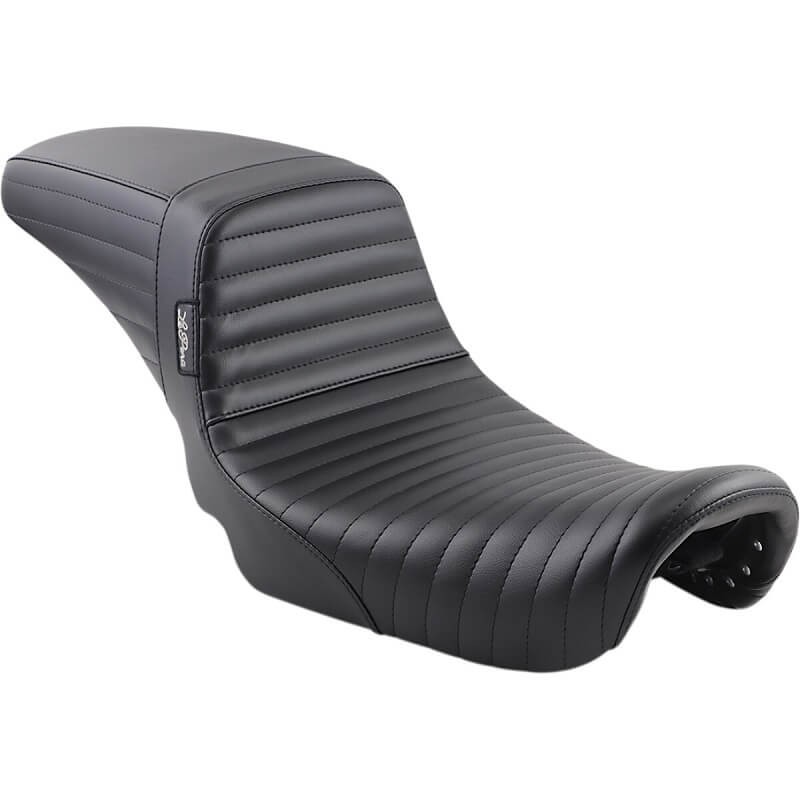 LE PERA KICKFLIP DADDY LONG LEGS PLEATED SEAT HARLEY DYNA 06-17