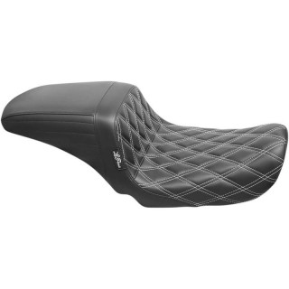 SELLA LE PERA KICKFLIP DOUBLE DIAMOND BIANCA HARLEY DAVIDSON DYNA 2006-2017