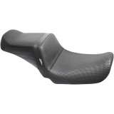 LE PERA 2-UP TAILWHIP BASKET WEAVE SEAT HARLEY DAVIDSON DYNA 2006-2017