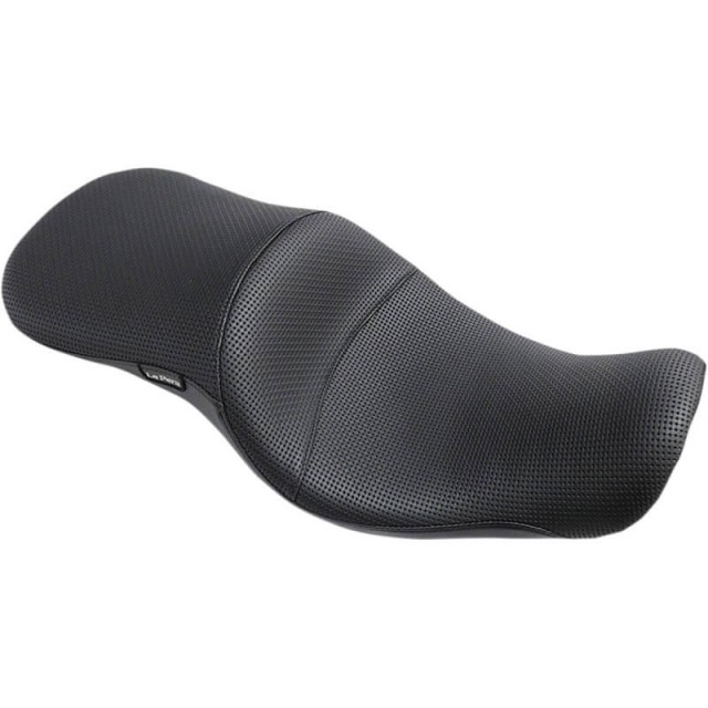 SELLA LE PERA MAVERICK 2-UP BASKET WEAVE SEAT HARLEY DAVIDSON DYNA 06-17