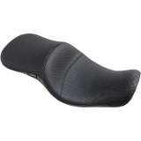 SELLA LE PERA MAVERICK 2-UP BASKET WEAVE SEAT HARLEY DAVIDSON DYNA 06-17
