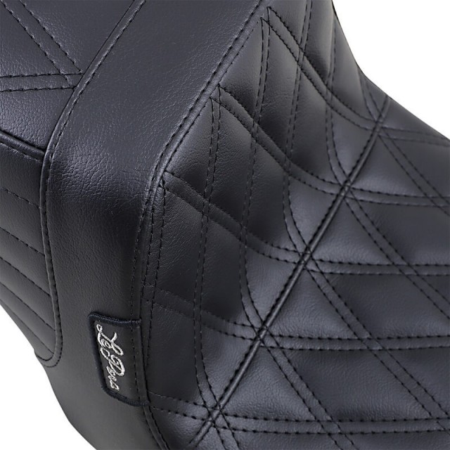 SELLA LE PERA TAILWHIP 2-UP DOUBLE DIAMOND HARLEY DAVIDSON DYNA 1996-2003  DOUBLE DIAMOND