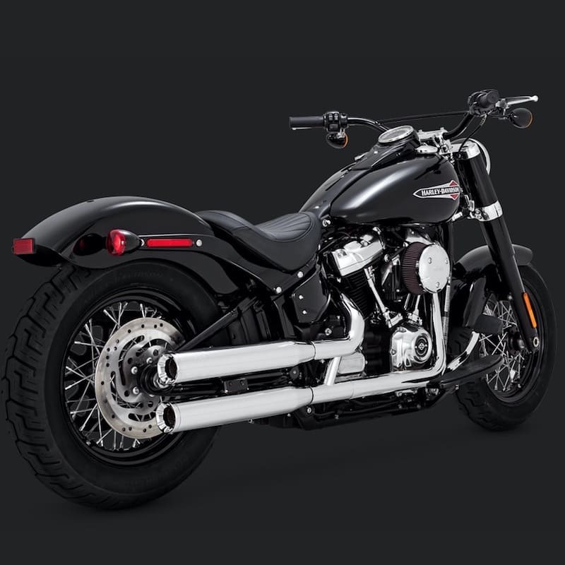 VANCE & HINES ELIMINATOR 300 SLIP-ONS MUFFLER HARLEY SOFTAIL 2018-21