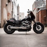 SCARICO S&S SUPERSTREET 2-IN-1 CROMO HARLEY SOFTAIL 2018-2021 - SIDE