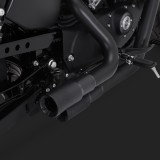 SCARICHI VANCE HINES MINI GRENADES NERI HARLEY SPORTSTER XL 04-20- DETTAGLIO
